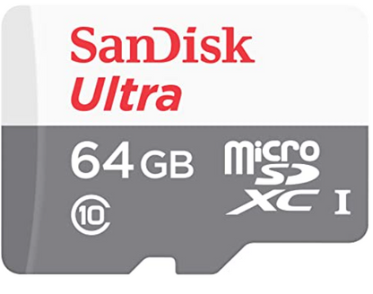 Cartão de Memória SanDisk 64GB Ultra